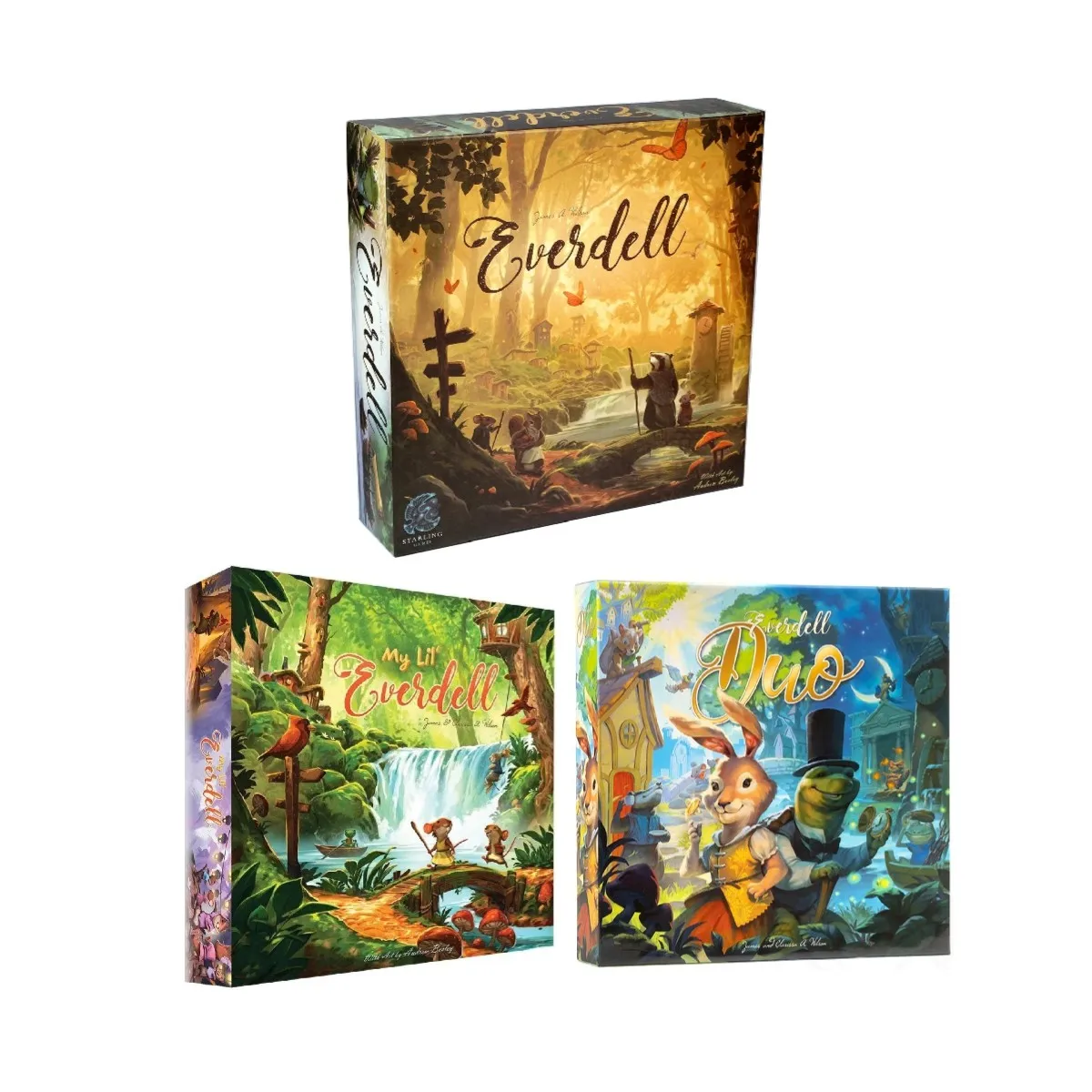 Board Game Bang - Everdell Strategy Board Game Forest City-Building