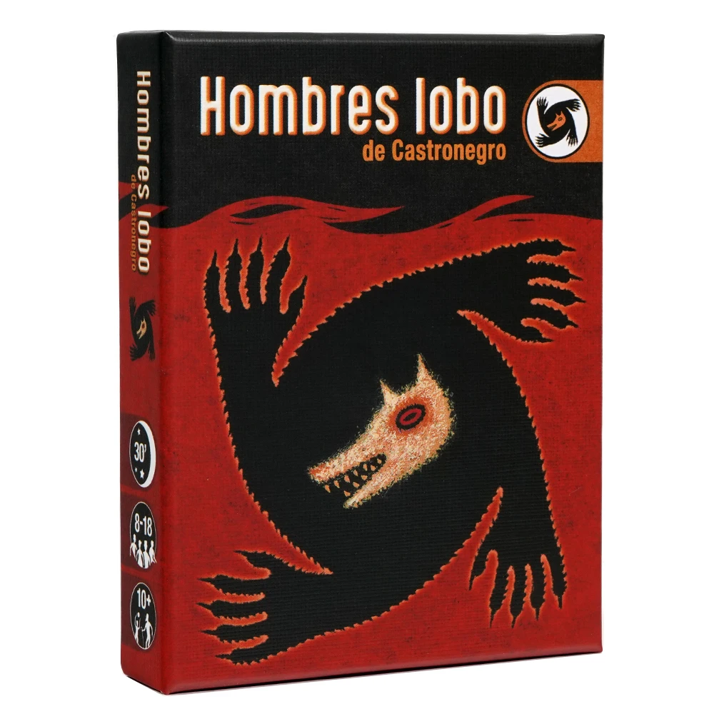 Board Game Werewolf - Hombres Lobo de Castronegro Card Game