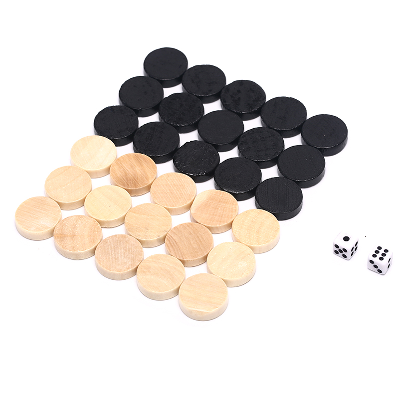 Board Game Is - 30 Chiếc Bằng Gỗ Draughts Cờ