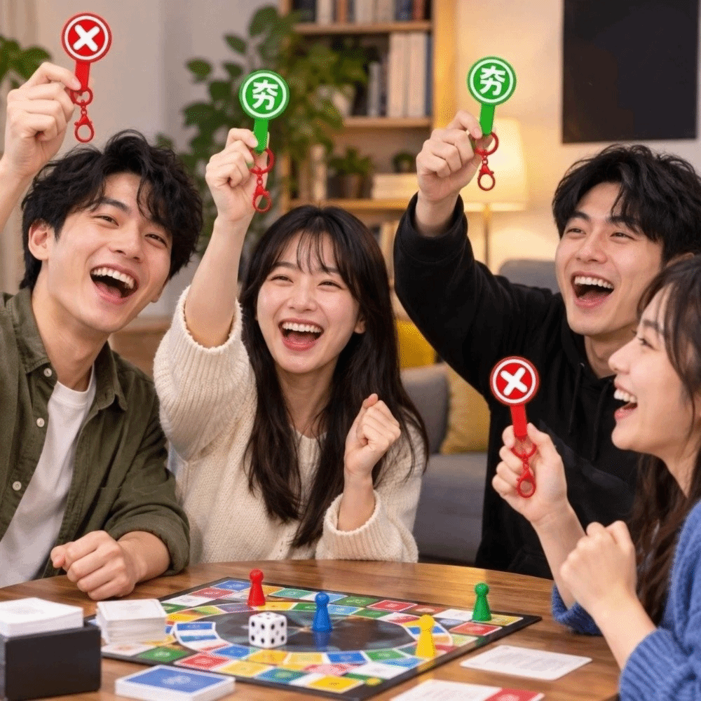 Board Game Or Boardgame - Handheld Judgement Board Keyring New Trendy