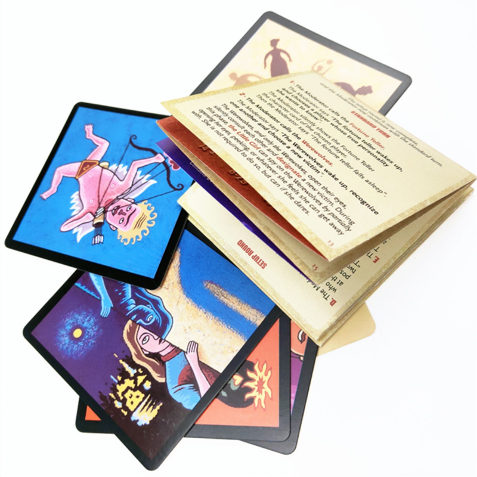 Board Game Werewolf - The Werewolf Cards A 24 Table