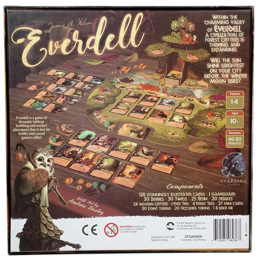 Everdell Strategy Board Game   - đánh giá và giá Board Game Bang
