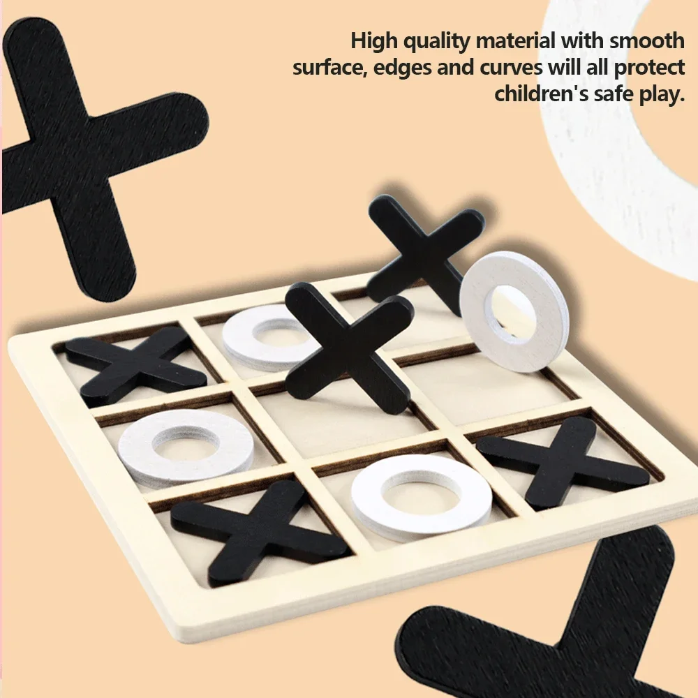 Wooden XO Tic Tac Toe Game Min - đánh giá và giá Board Game Quarto