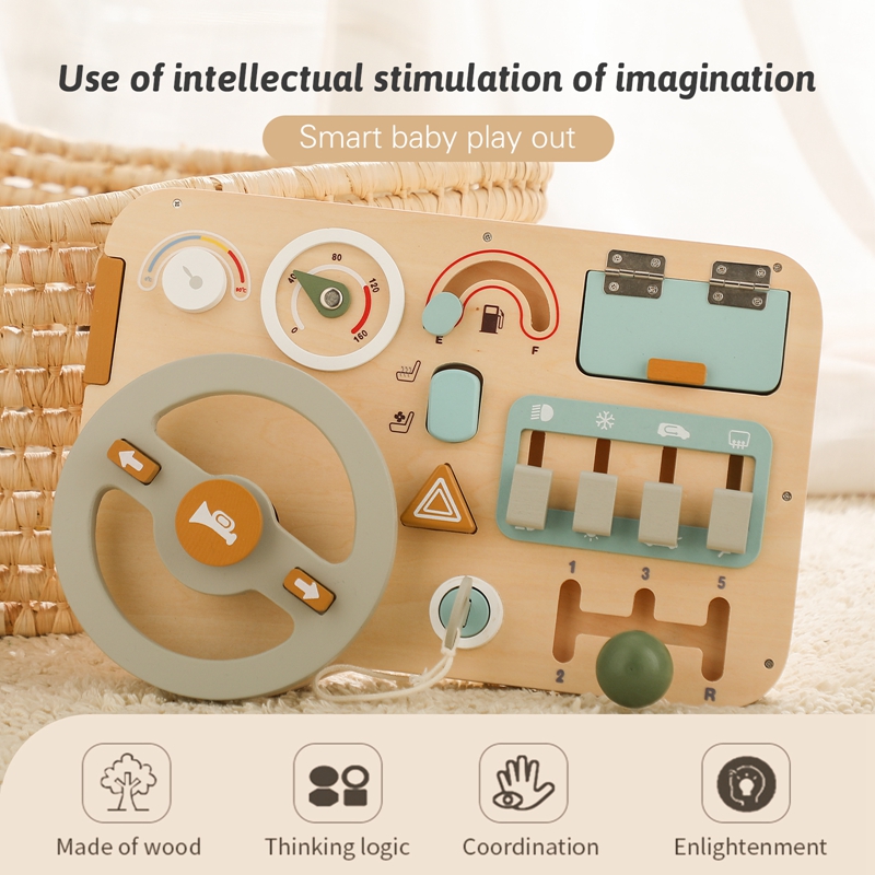 Kids Montessori Toys Car Busy  - đánh giá và giá Board Game Quarto