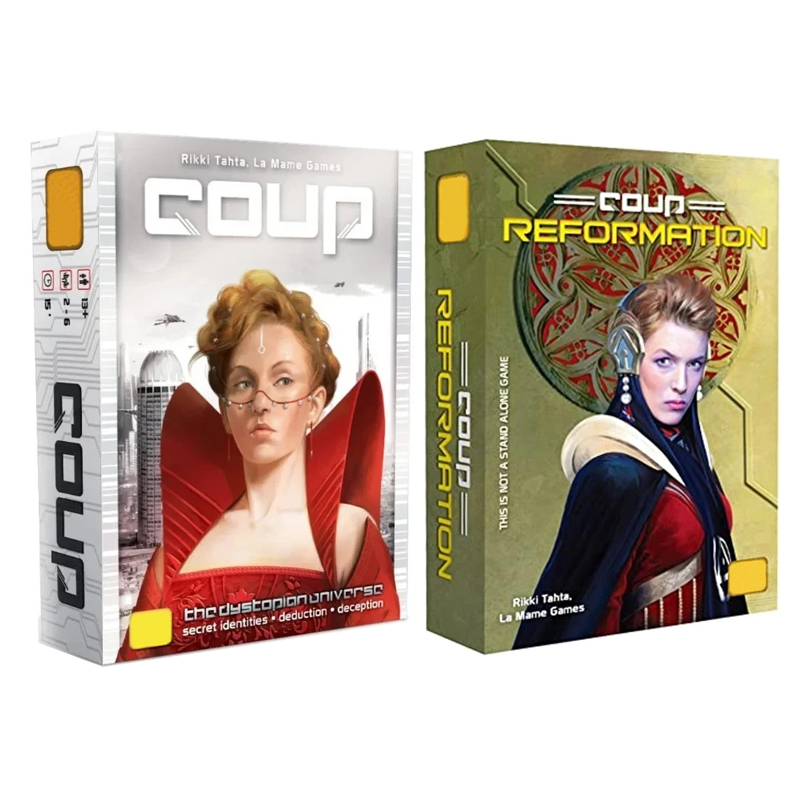 New Coup  Boards and Cards | C - đánh giá và giá Board Game Bang