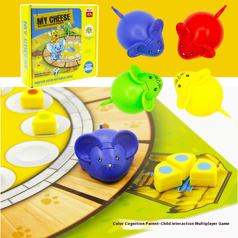 Mouse Cheese Children Board Ga - đánh giá và giá Board Game Multiplayer