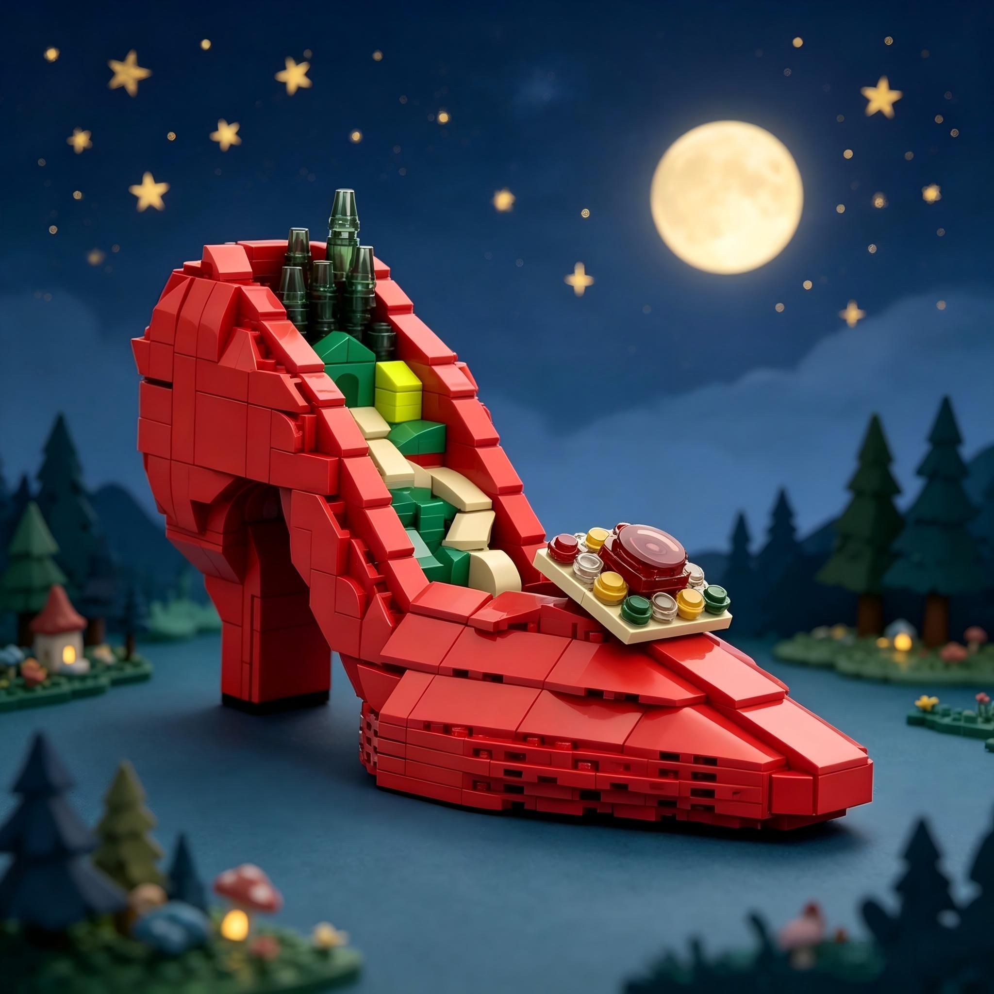 Cinderella Crystal Shoes Ruby  - đánh giá và giá Board Game Jumanji