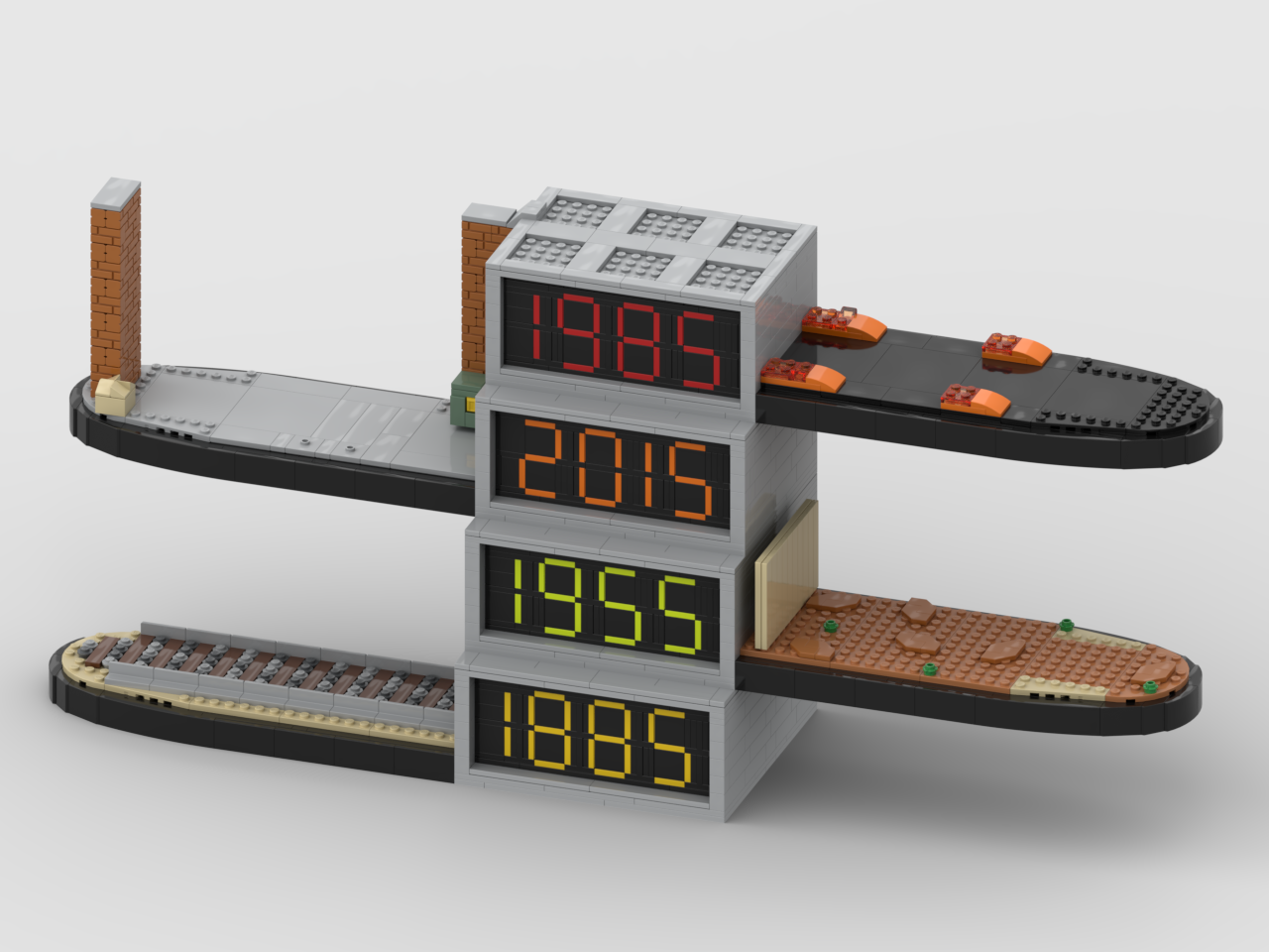 Moc Delorean Back To The Futur - đánh giá và giá Board Game Jumanji