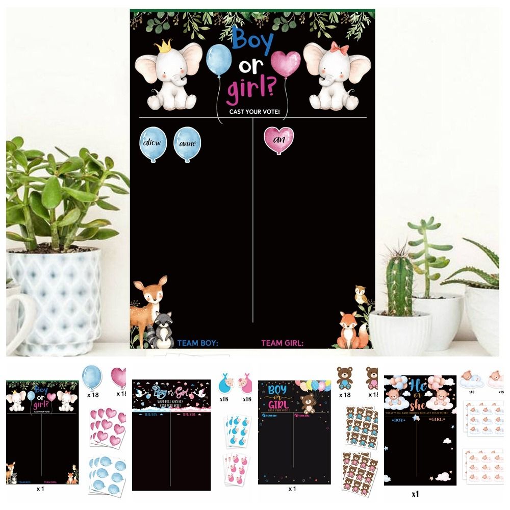 With Stickers Gender Revealed  - đánh giá và giá Board Game Or Boardgame