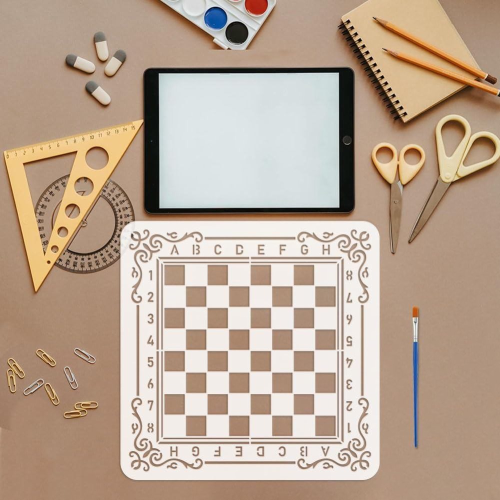 Game Disc Painting Stencil wit - đánh giá và giá Board Game Template
