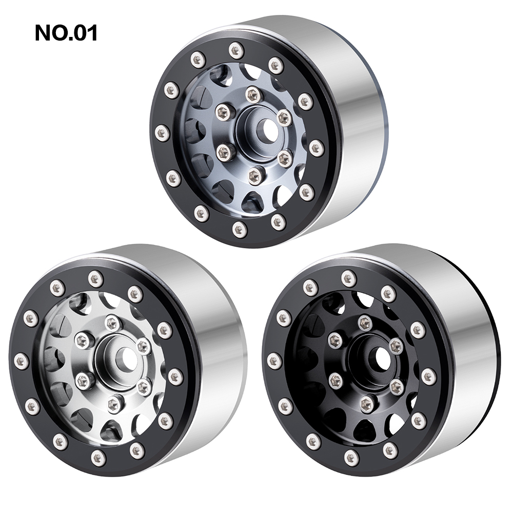 YEAHRUN 4Pcs 1.55inch Aluminum - đánh giá và giá Tamiya Model Rc Car