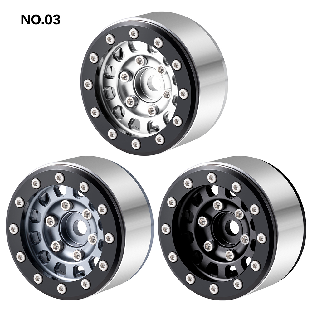 YEAHRUN 4Pcs 1.55inch Aluminum - đánh giá và giá Tamiya Model Rc Car