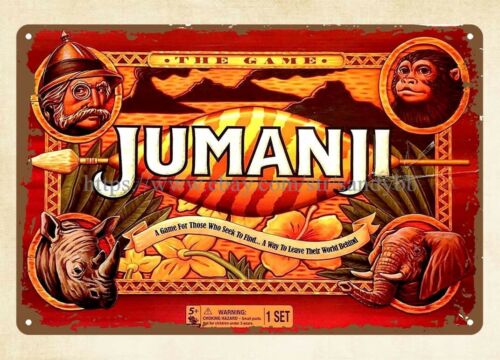 1995 Jumanji board game metal  - đánh giá và giá Board Game Jumanji