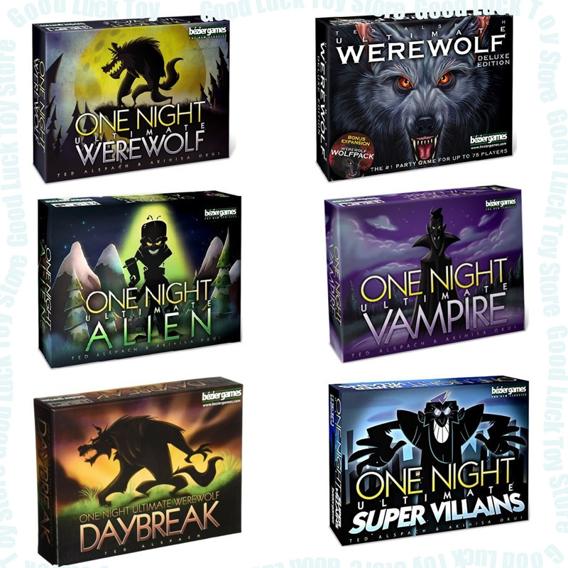 One Night Ultimate Werewolf Al - đánh giá và giá Board Game Werewolf