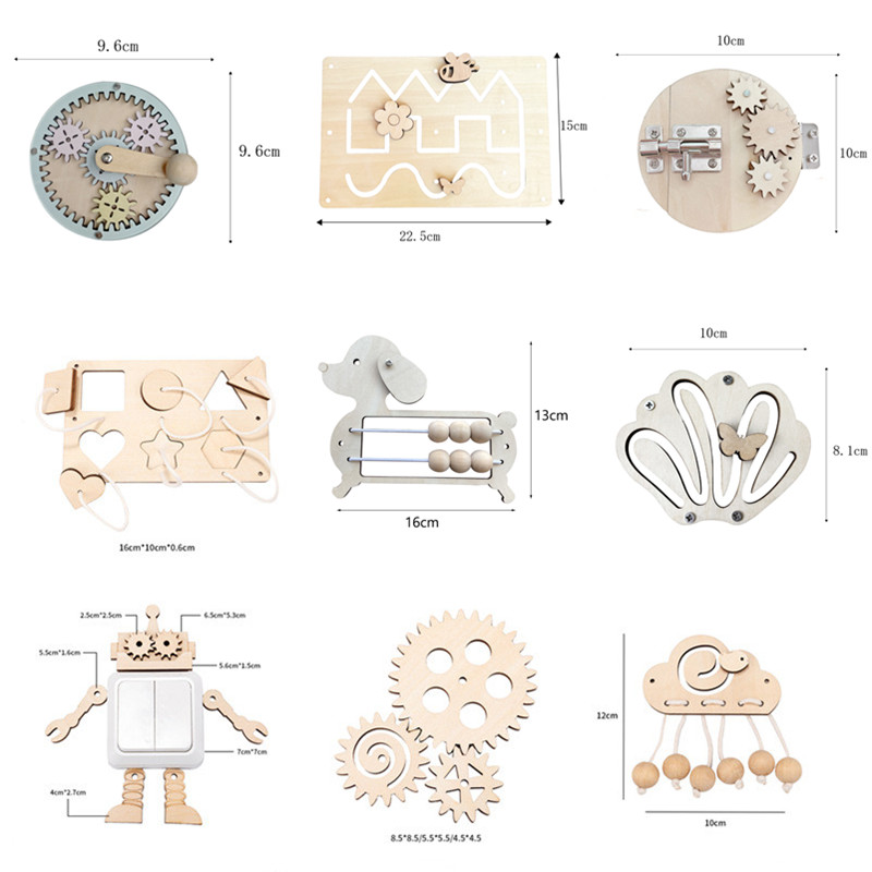Kids Busy Board DIY Accessorie - đánh giá và giá Board Game Quarto
