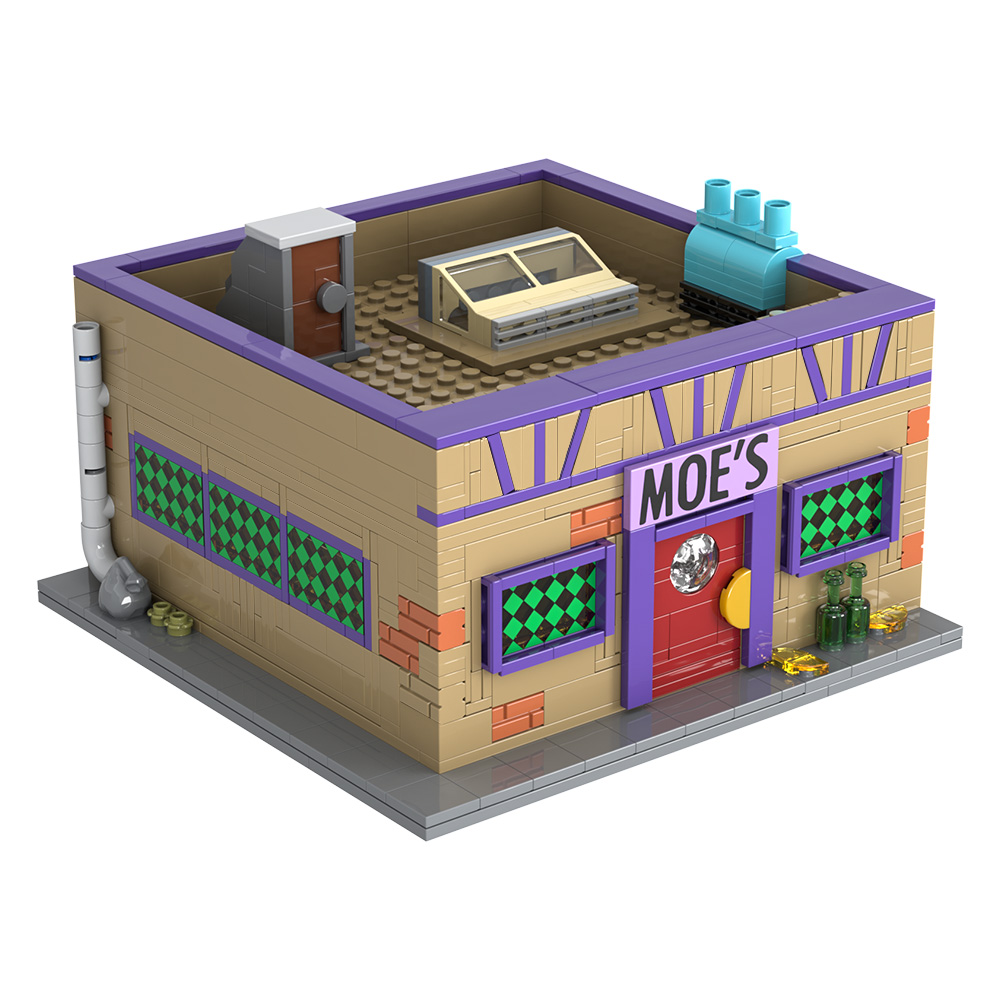 Gobricks MOC Simpsoned Modular - đánh giá và giá Board Game Jumanji