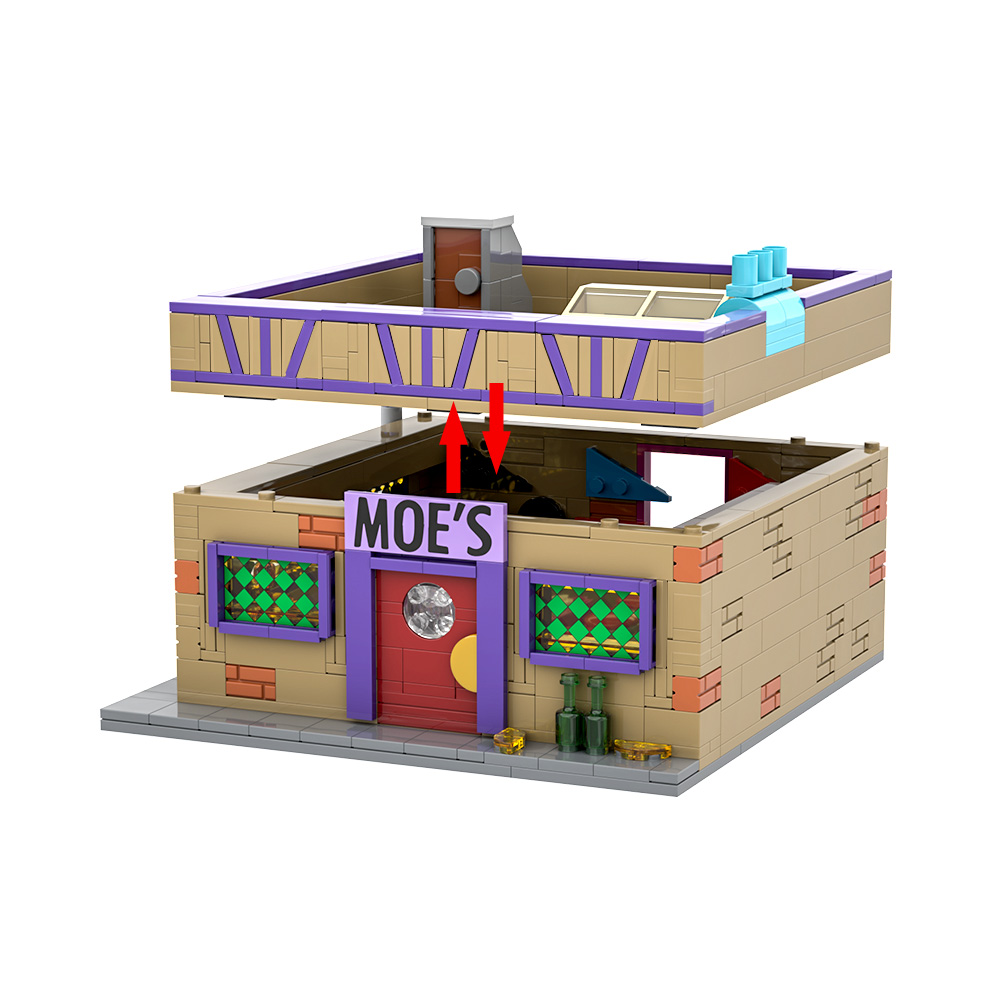 Gobricks MOC Simpsoned Modular - đánh giá và giá Board Game Jumanji