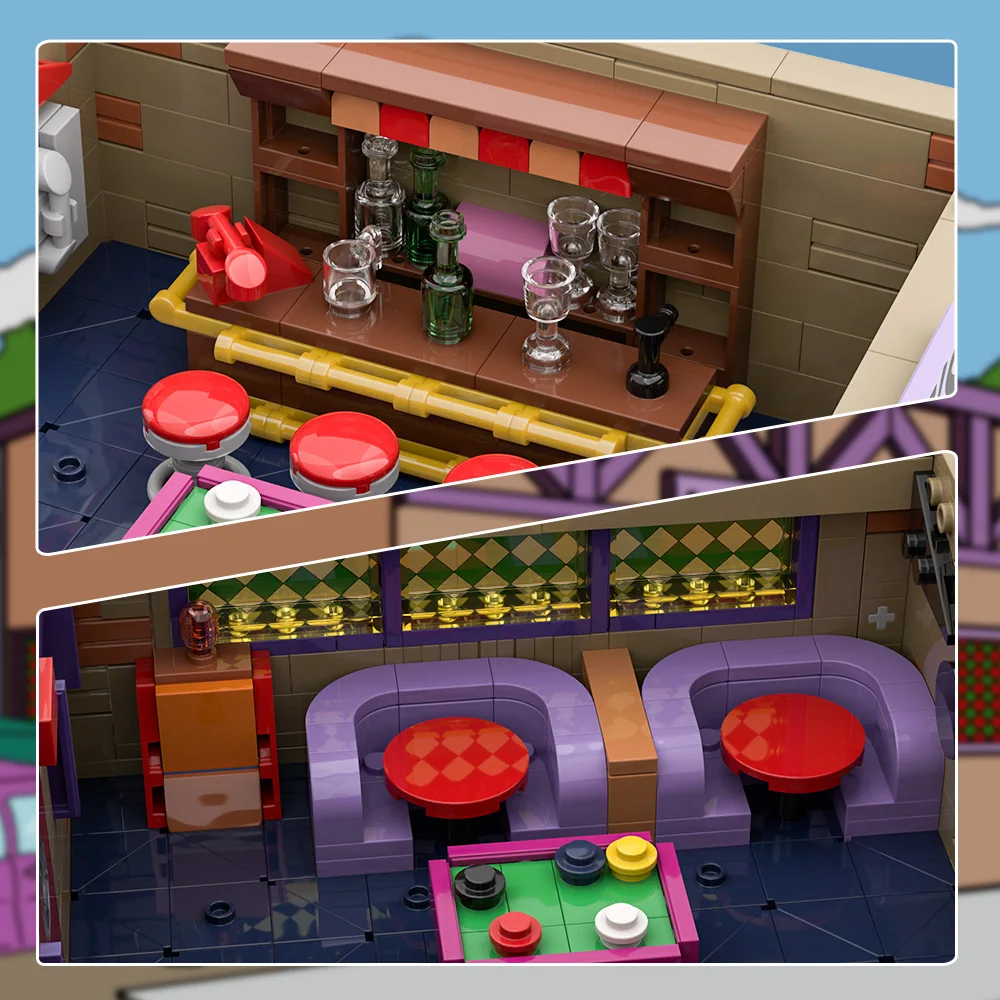Gobricks MOC Simpsoned Modular - đánh giá và giá Board Game Jumanji