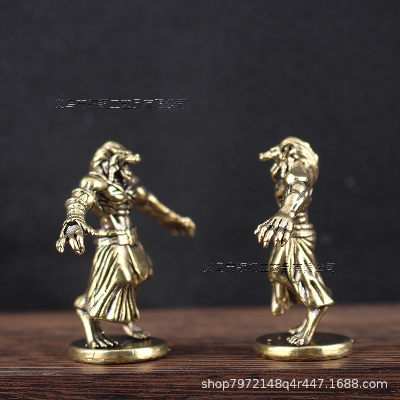 Brass Werewolf Miniature Ornam - đánh giá và giá Board Game Werewolf