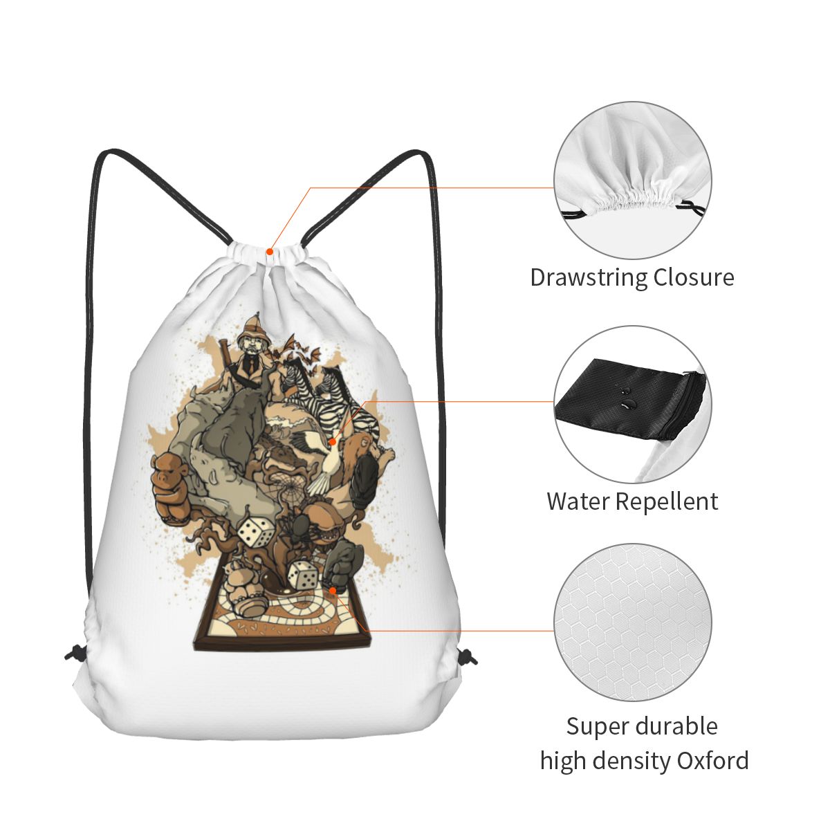 Jumanji Board Game Backpacks C - đánh giá và giá Board Game Jumanji