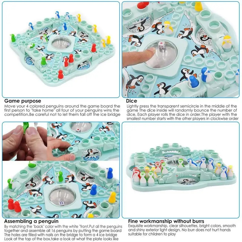 Multiplayer Penguin Flying Che - đánh giá và giá Board Game Multiplayer
