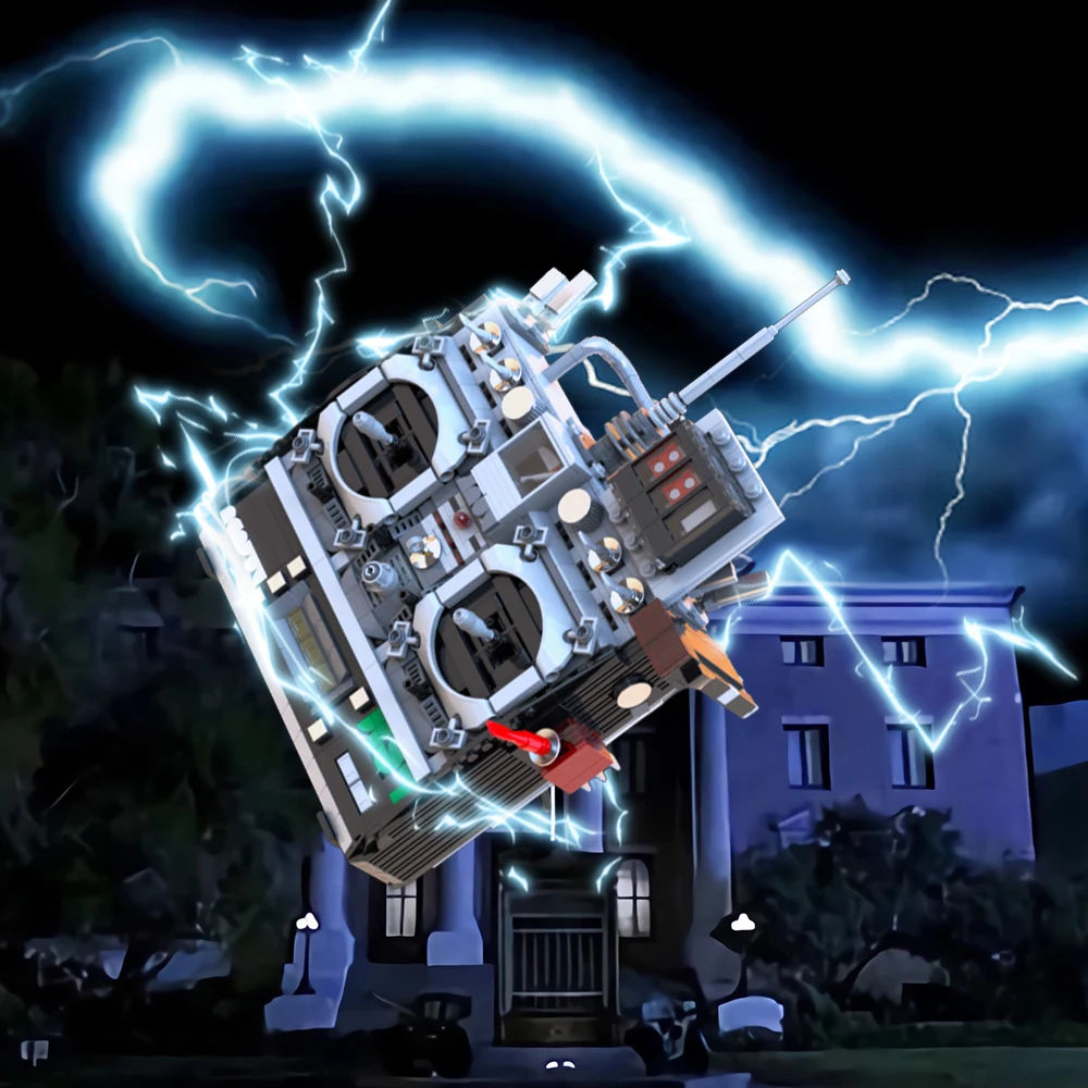 Gobricks MOC Doc Brown's DeLor - đánh giá và giá Board Game Jumanji