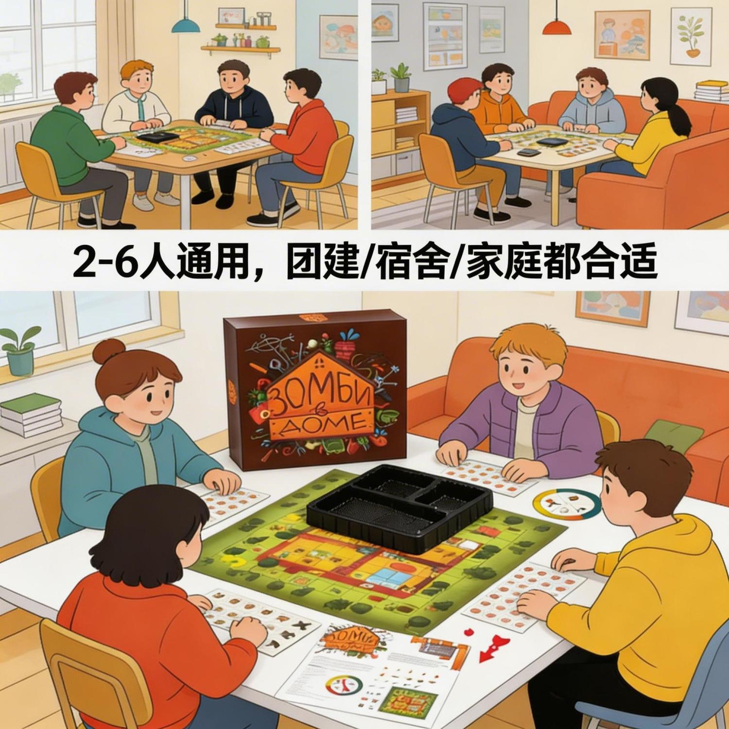Russian Version Zombie Surviva - đánh giá và giá Board Game Zombies
